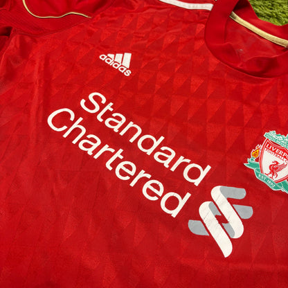 Adidas FC Liverpool Trikot Langarm rot Größe L 2010 2011
