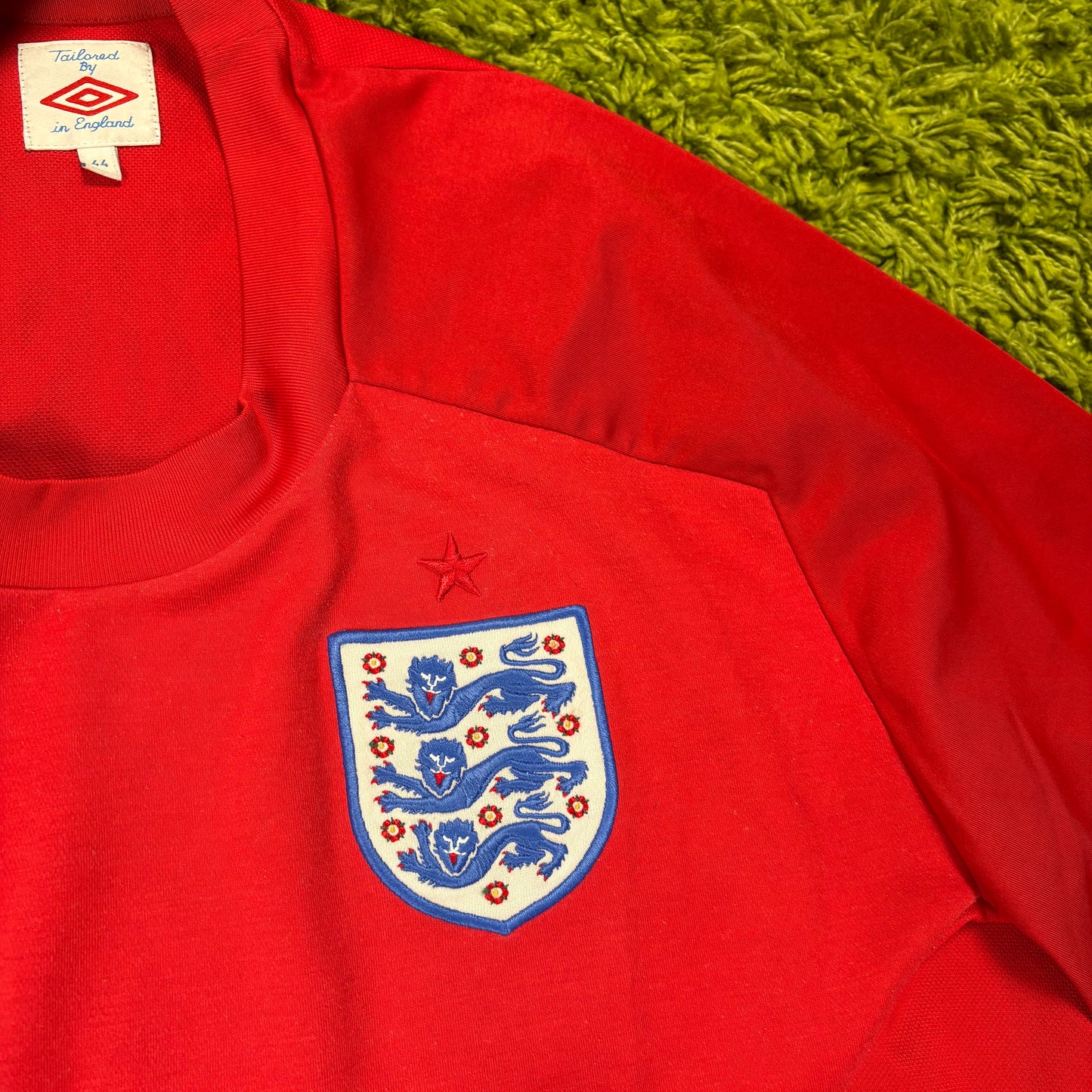 Umbro England Ferdinand Trikot rot Größe XL 2010