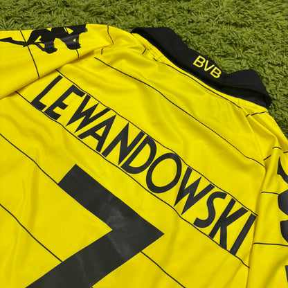 Kappa Borussia Dortmund BVB Lewandowski Trikot Gelb Größe XL 2010 2011