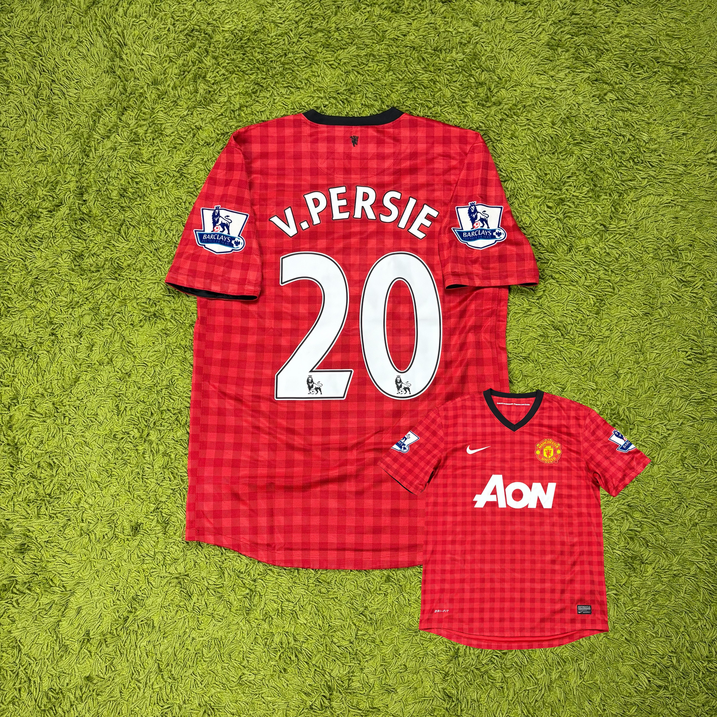 Nike Manchester United Van Persie Trikot rot Größe M 2012 2013