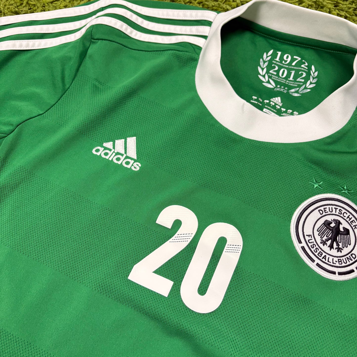 Adidas Deutschland DFB Boateng Trikot Grün Größe L 2012