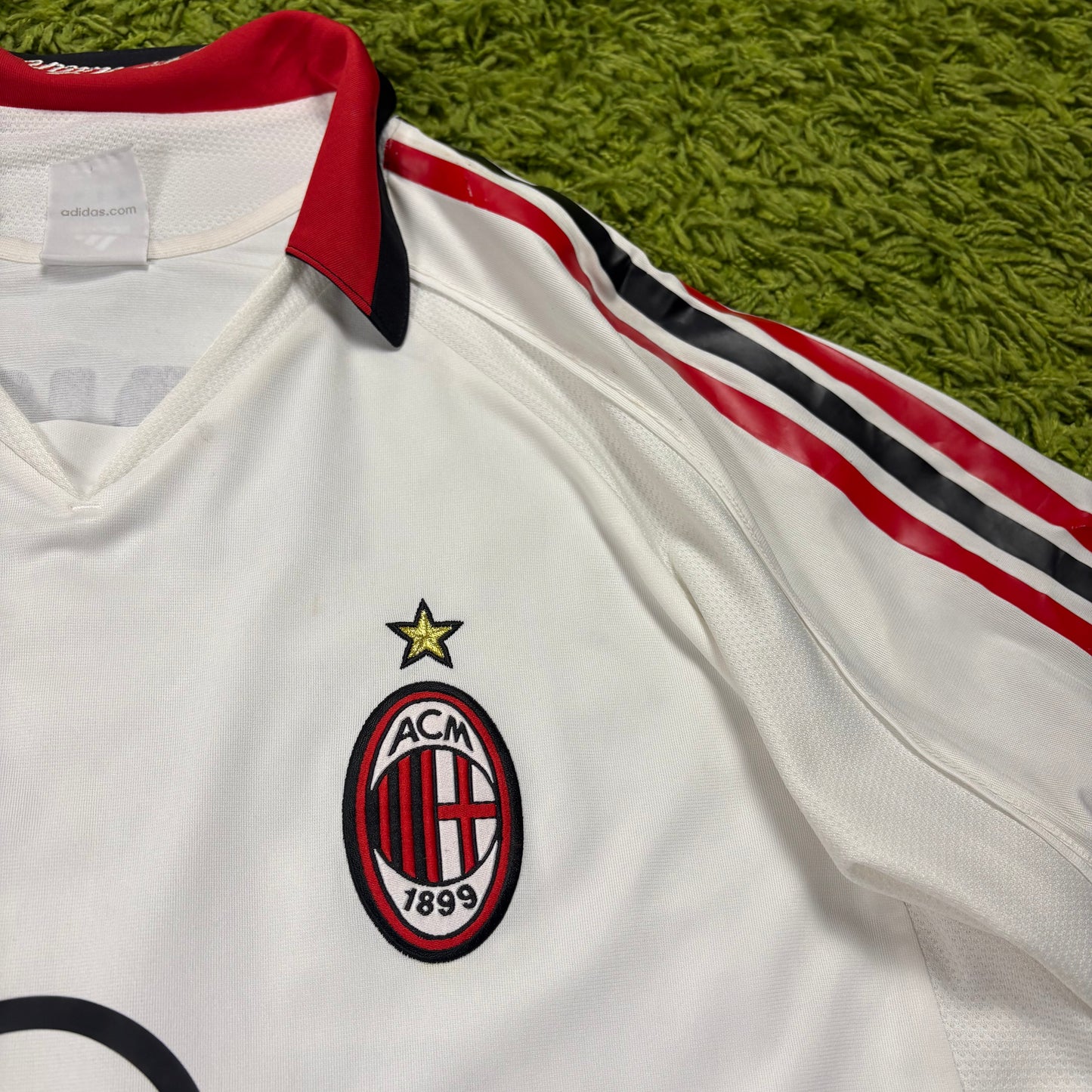 Adidas AC Mailand Milan Kaka Trikot Weiß Größe L 2005 2006
