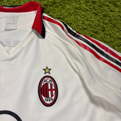 Adidas AC Mailand Milan Kaka Trikot Weiß Größe L 2005 2006
