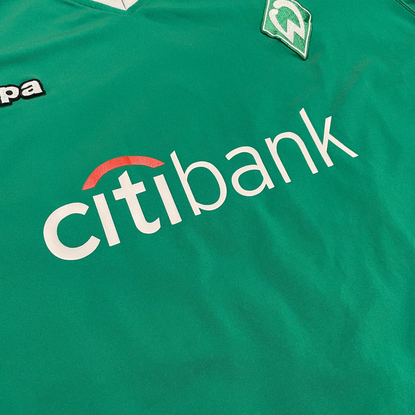 Kappa SV Werder Bremen Trikot grün Größe XXXL 2007 2008