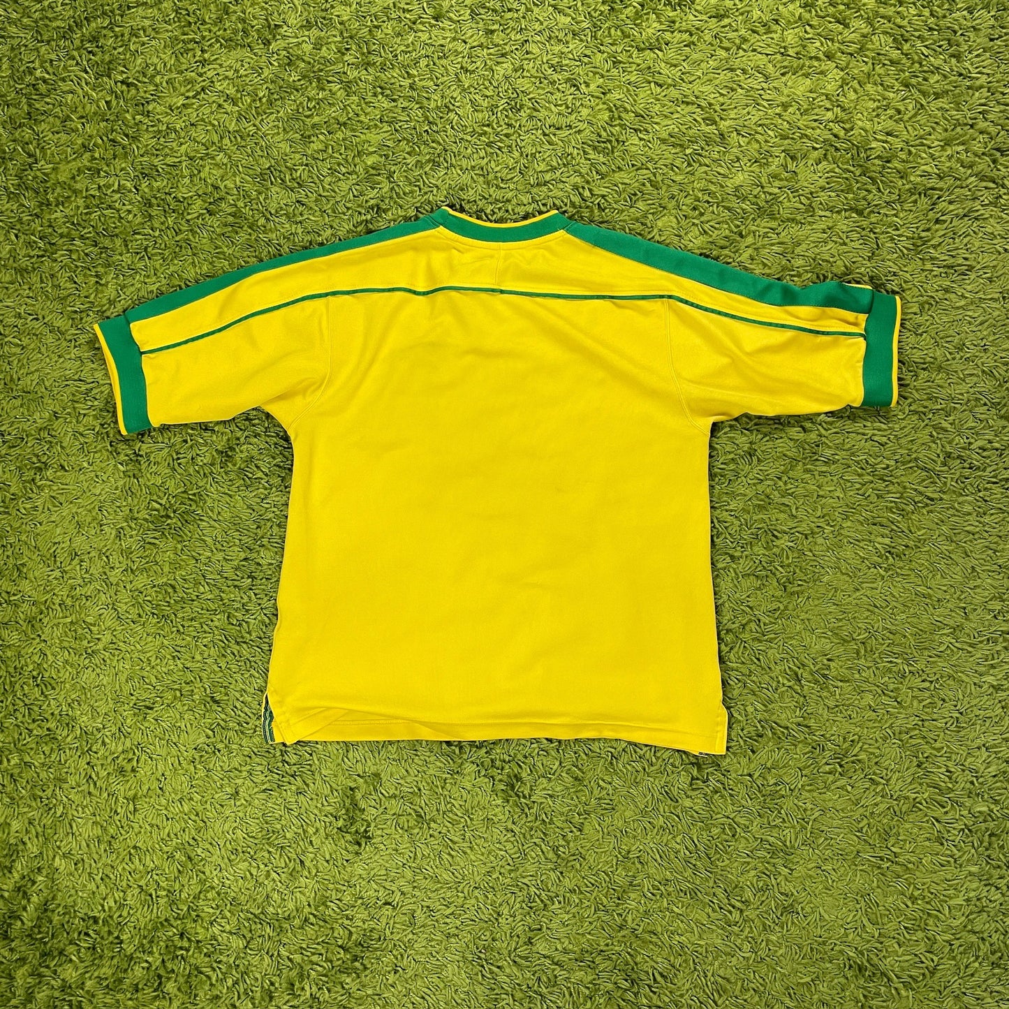 Nike Brasilien Brasil Trikot gelb Größe S 1998 2000