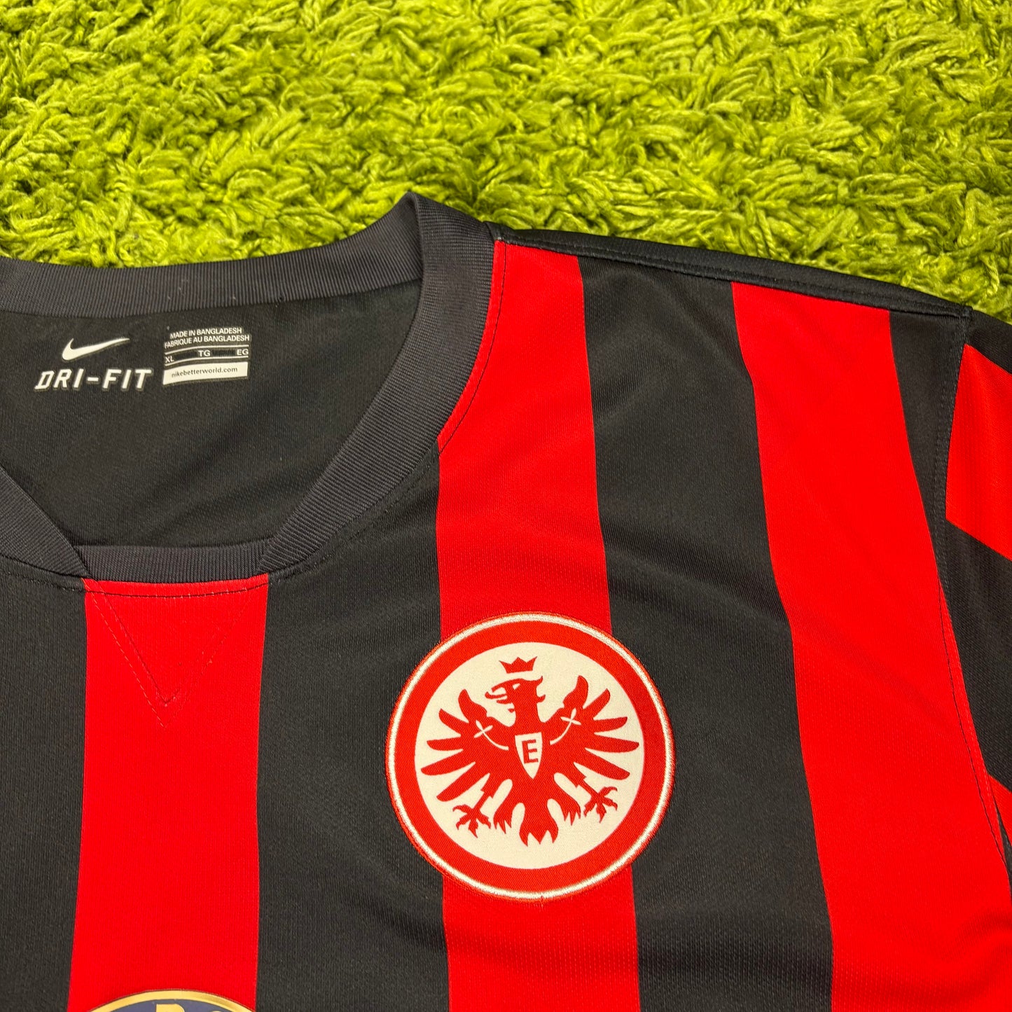 Nike Eintracht Frankfurt Trikot rot schwarz Größe XL 2014 2015