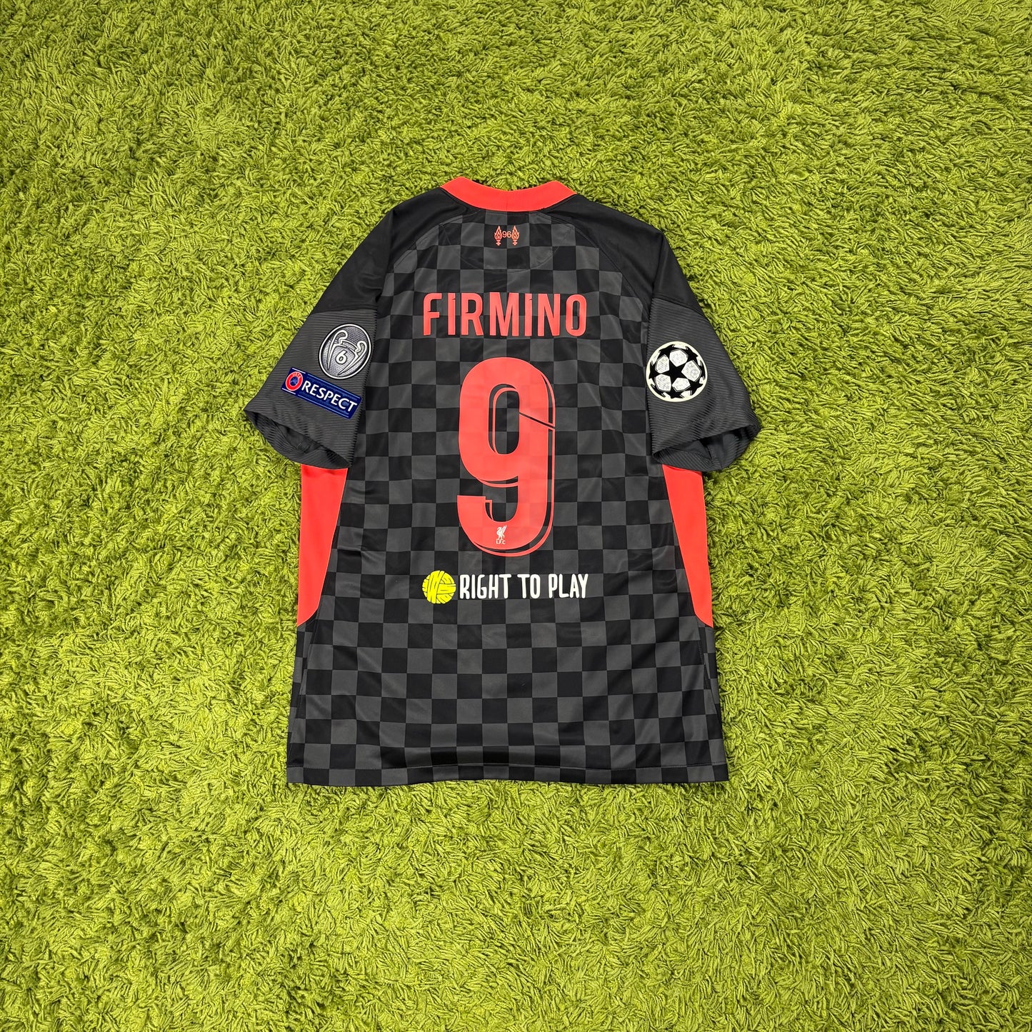 Nike FC Liverpool Firmino Trikot schwarz Größe M 2020 2021