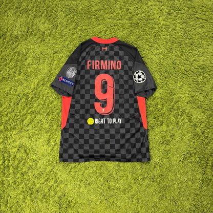 Nike FC Liverpool Firmino Trikot schwarz Größe M 2020 2021