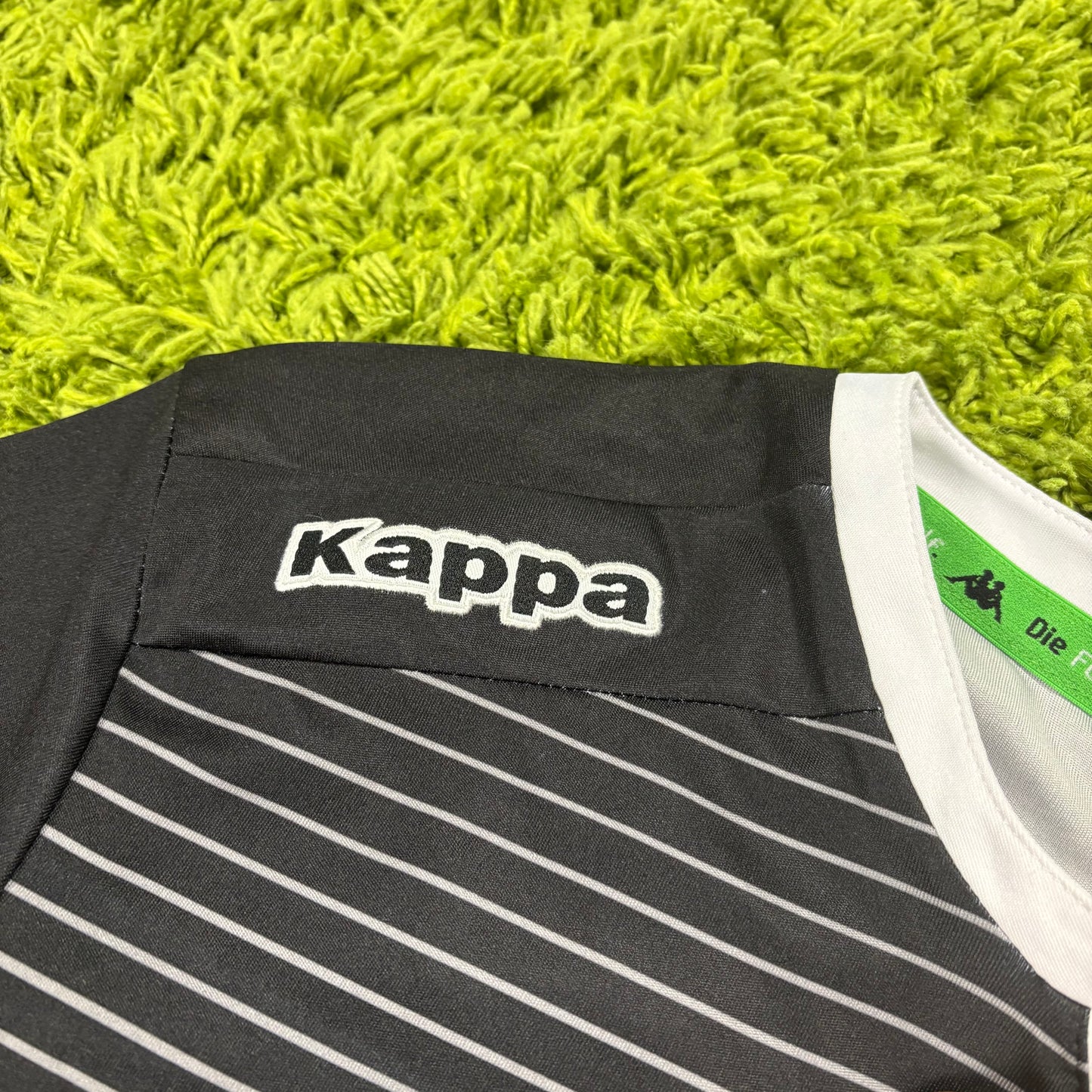 Kappa Borussia Mönchengladbach Hahn Trikot schwarz Größe XL 2015 2016