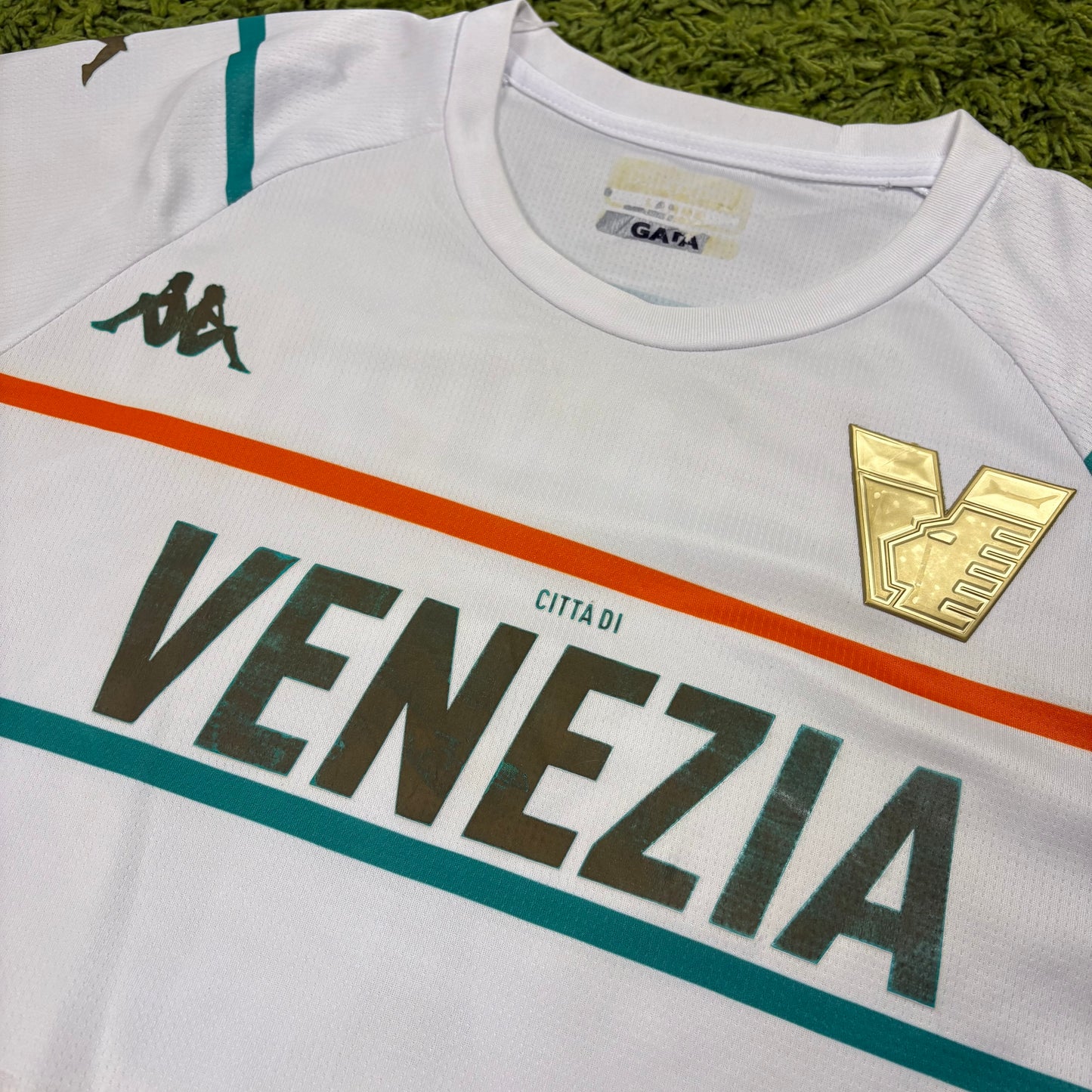 Kappa Venezia Venedig FC Pohjanpalo Trikot weiß Größe L 2022 2023