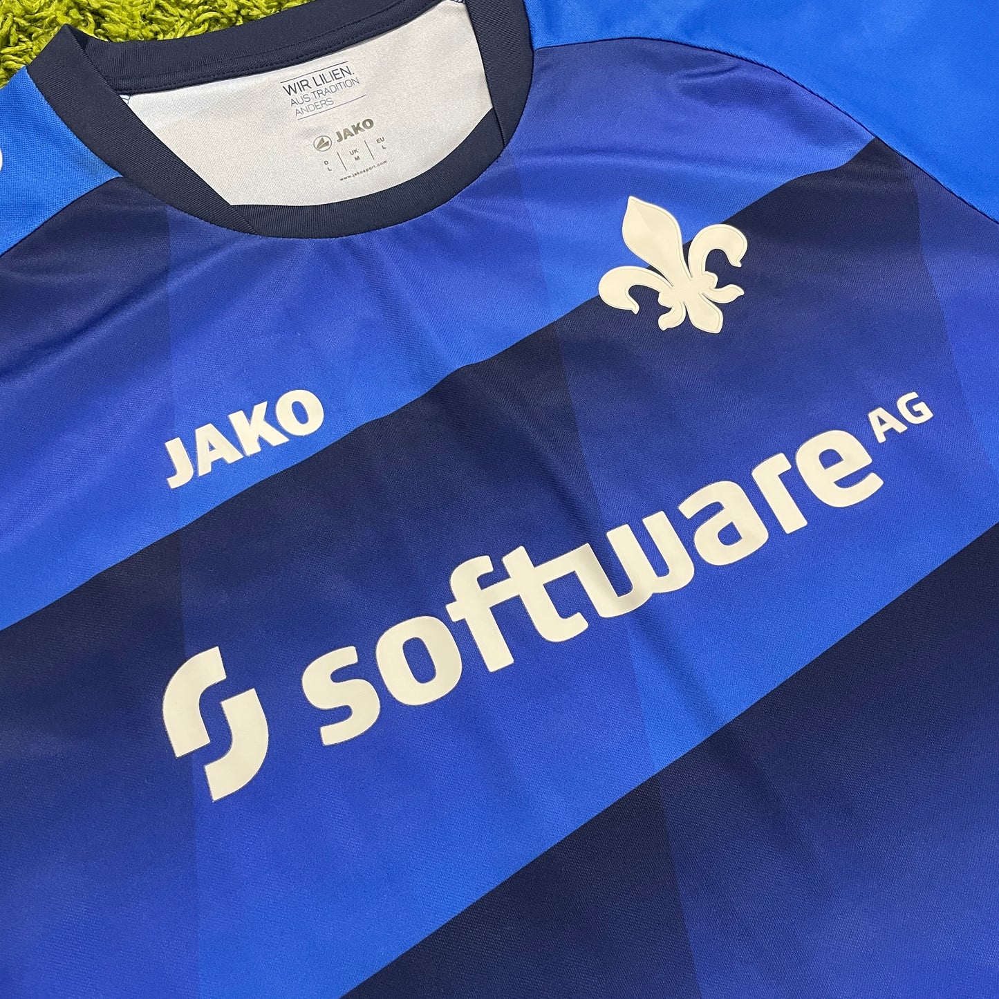 Jako SV Darmstadt Ben Hatira Trikot blau Größe L 2016 2017
