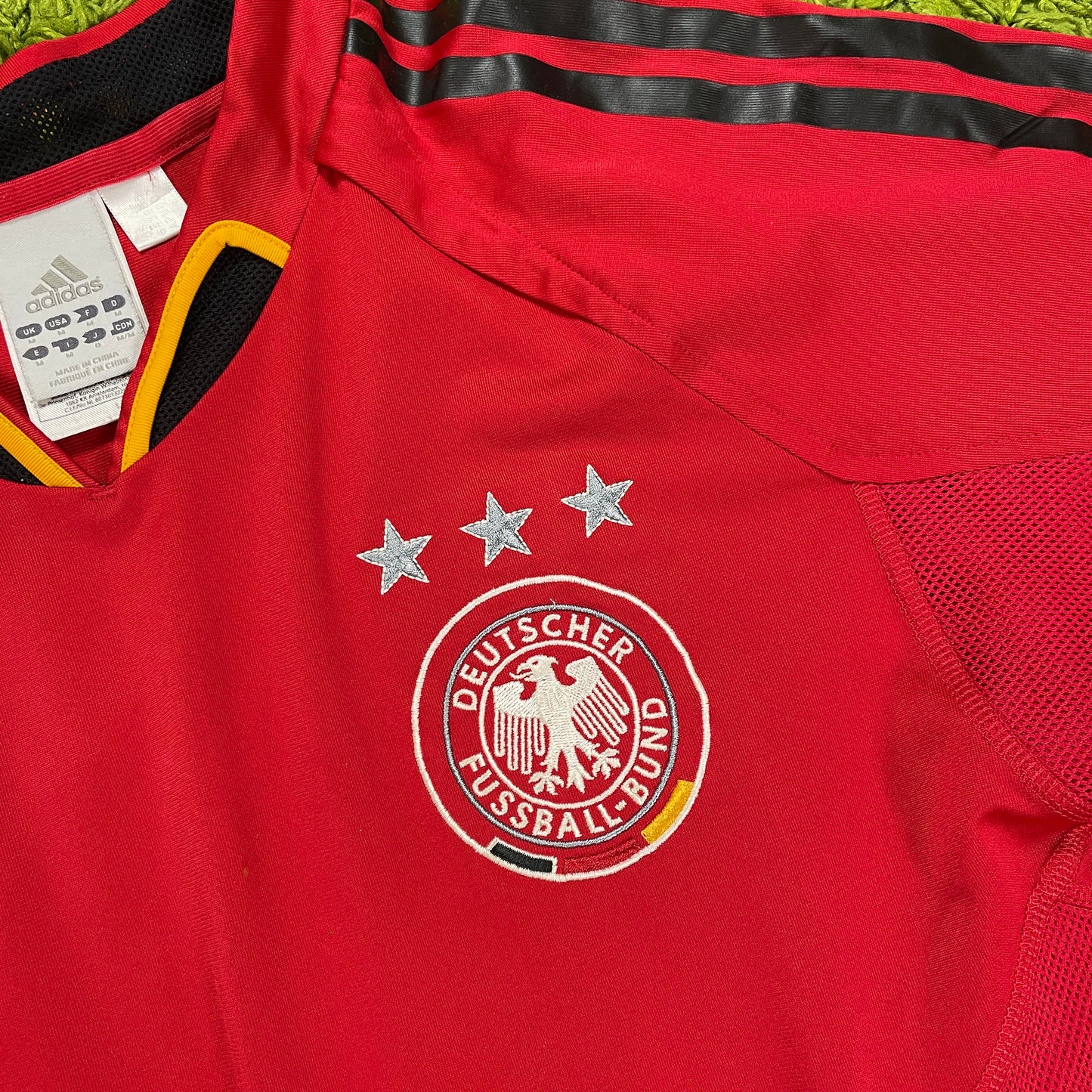 Adidas Deutschland DFB Trikot rot Größe M 2004