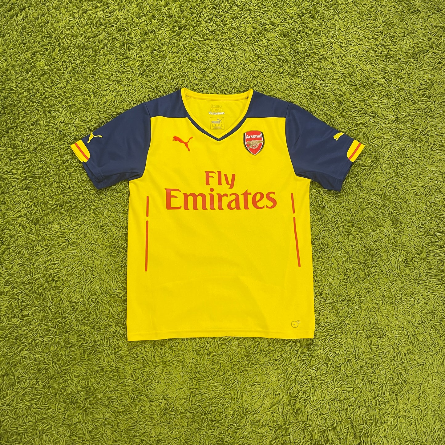 Puma FC Arsenal Trikot gelb Größe S 2014 2015