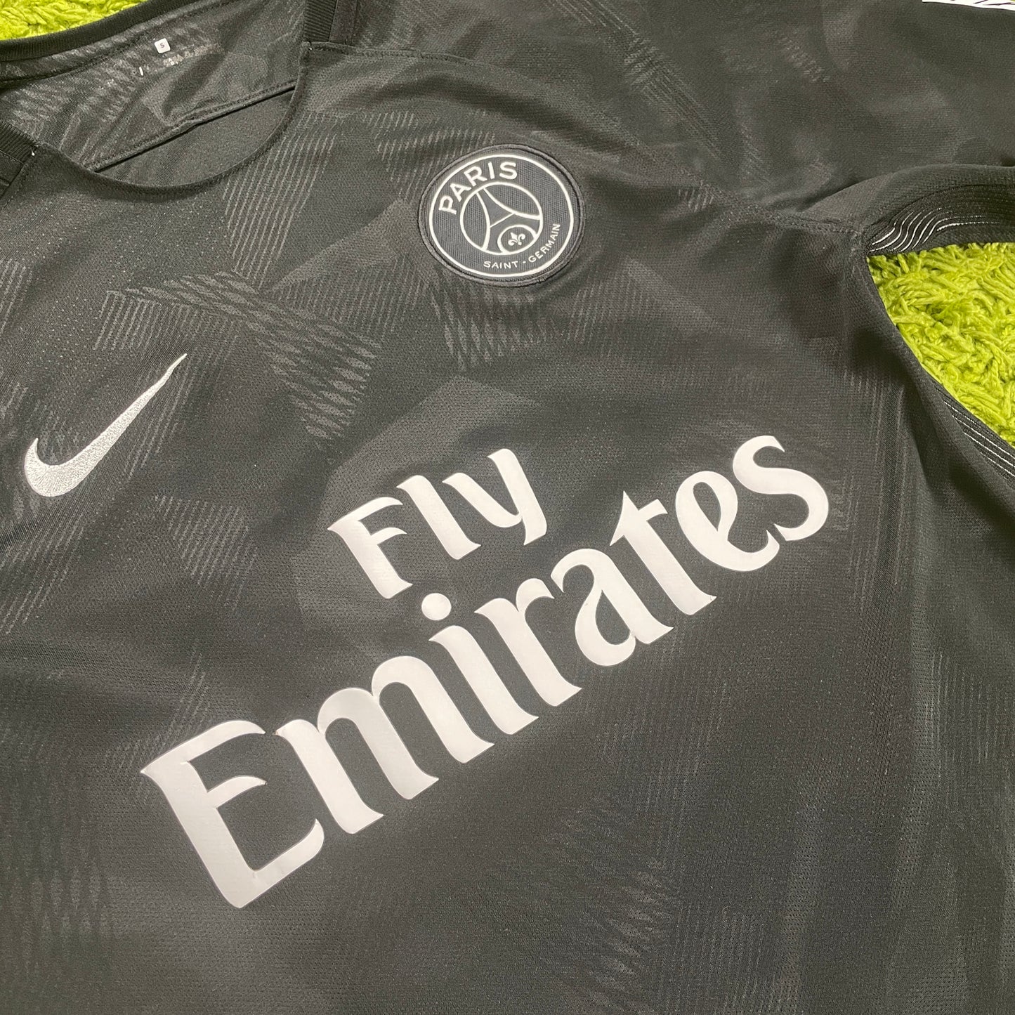Nike Paris Saint Germain PSG Trikot schwarz Größe S 2017 2018