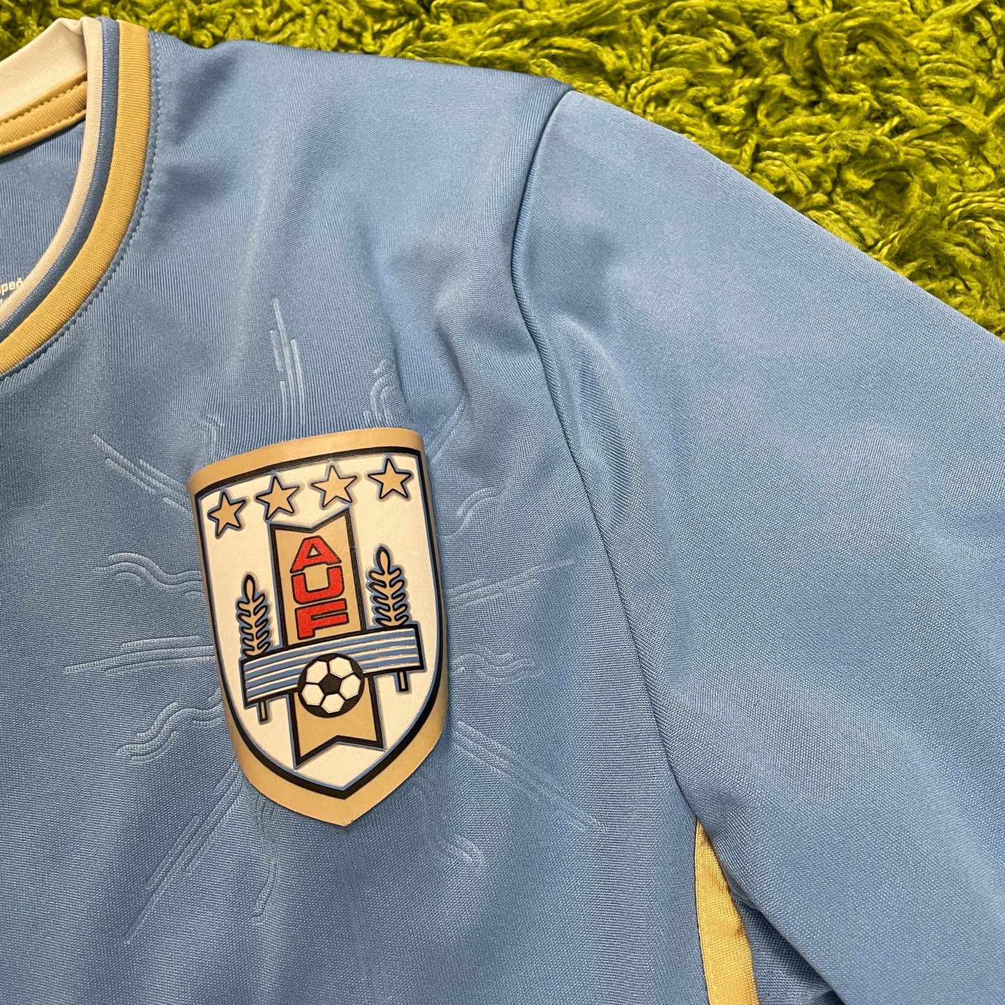 Puma Uruguay Trikot blau Größe S 2014