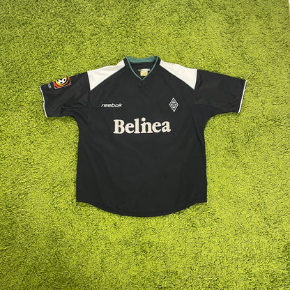Reebok Borussia Mönchengladbach Lanzaat Trikot schwarz Größe XXL   2001 2002