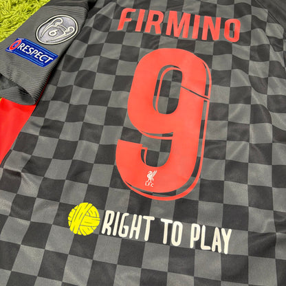 Nike FC Liverpool Firmino Trikot schwarz Größe M 2020 2021