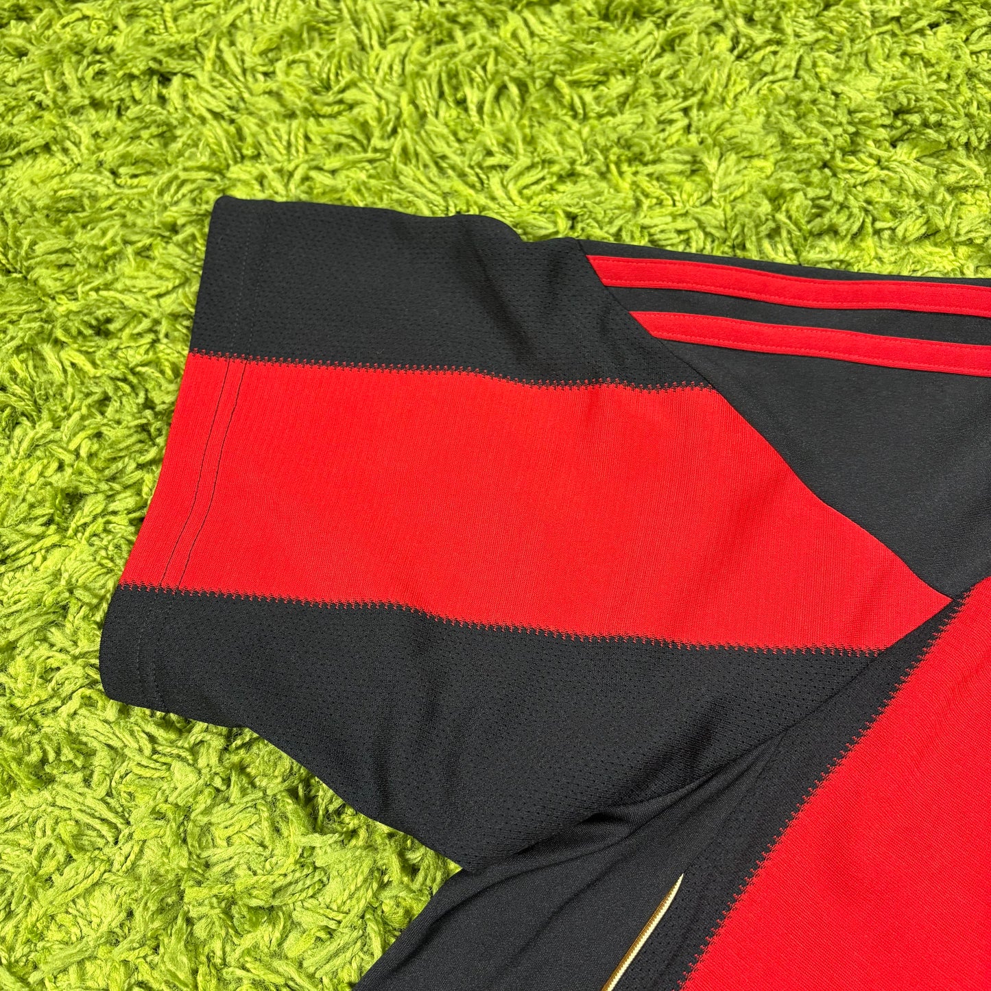 Adidas AC Mailand Ibrahimovic Milan Trikot rot schwarz Größe XL 2010 2011 Neu mit Etikett