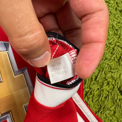 Adidas Manchester United Rooney Trikot rot Größe M 2015 2016