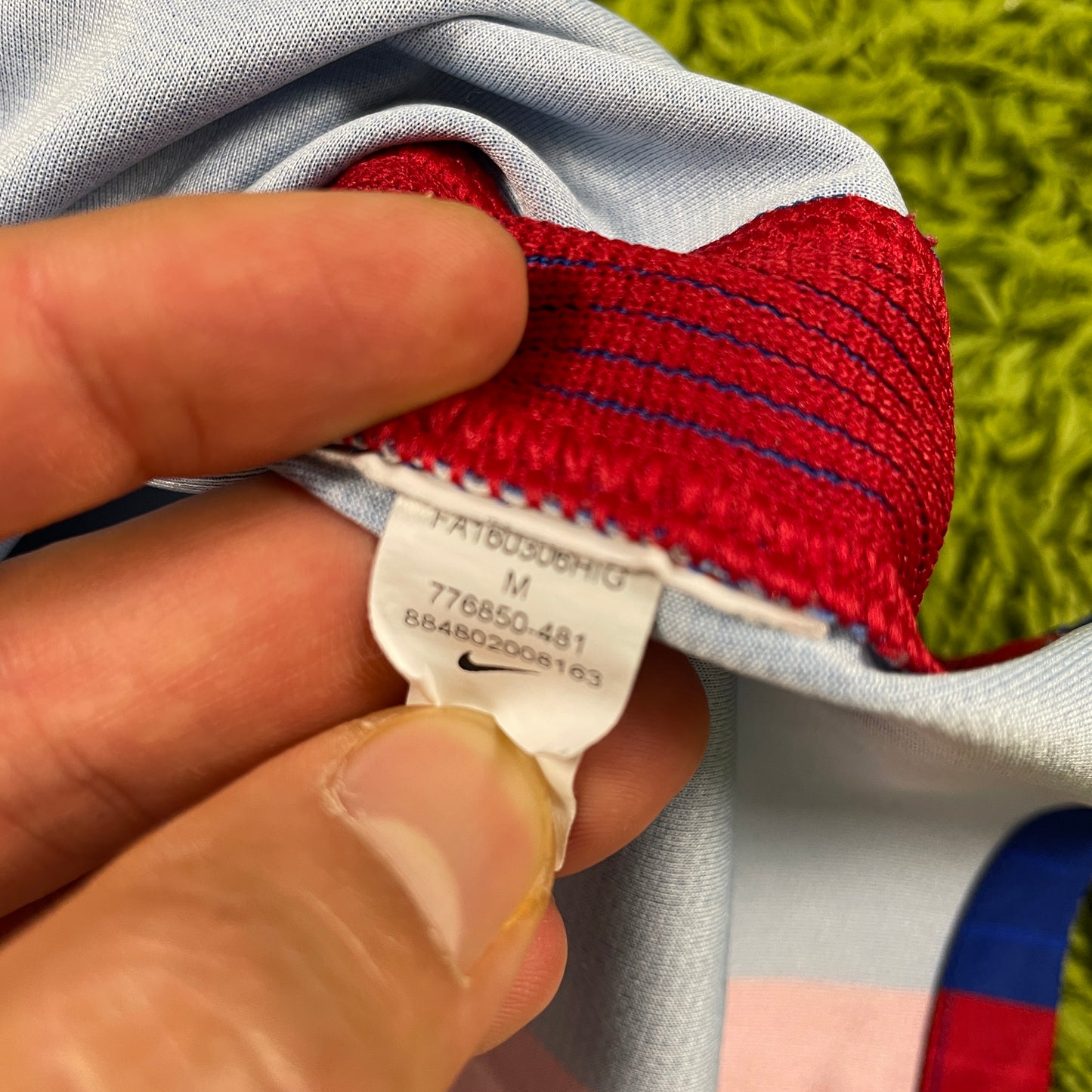 Nike FC Barcelona Trikot blau Größe M 2016 2017