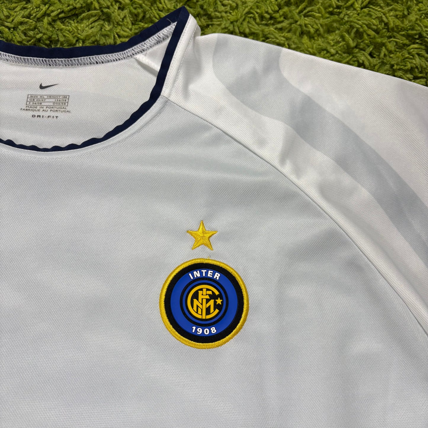 Nike Inter Mailand Milan Ronaldo R9 Trikot grau Größe XL 2001 2002