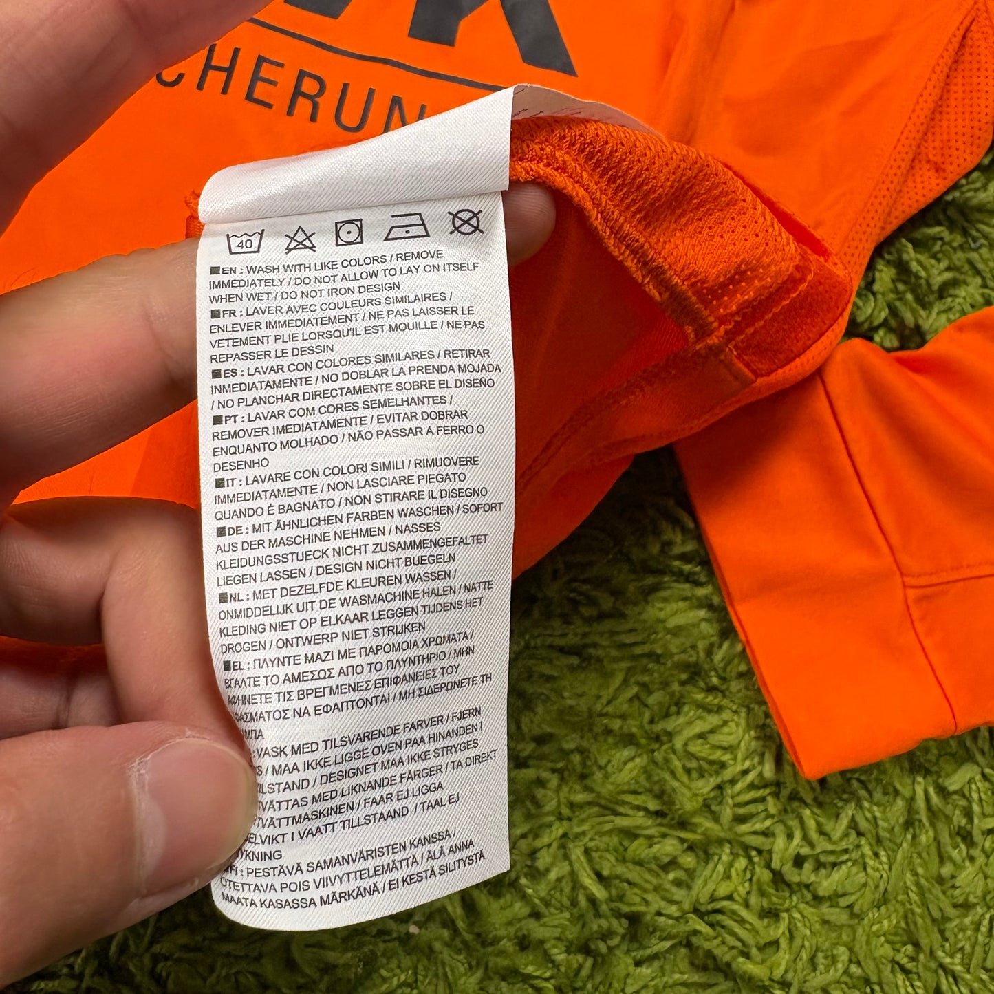 Nike FC Augsburg Trikot Gelios Orange Größe L 2016 2017