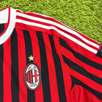 Adidas AC Mailand Milan Pato Trikot rot schwarz Größe XL 2010 2011