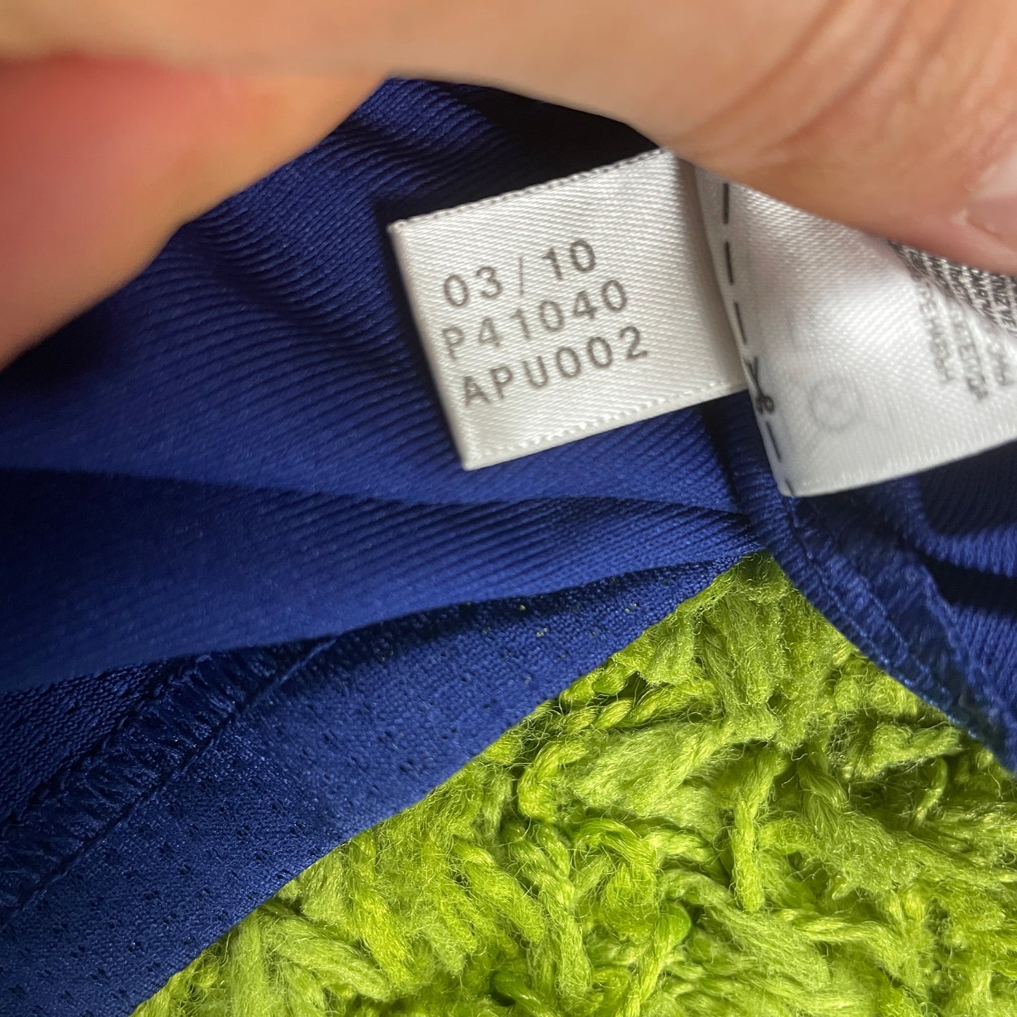 Adidas Frankreich Benzema Trikot blau Größe S 2010