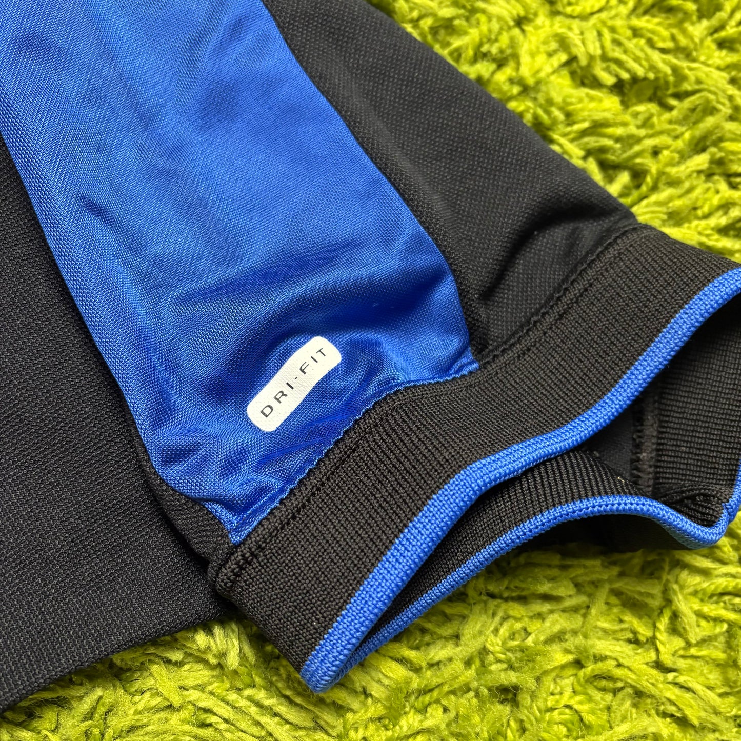Nike Inter Mailand Milan Zamorano Trikot blau schwarz Größe L 2000 2001