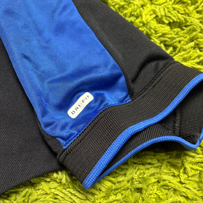 Nike Inter Mailand Milan Zamorano Trikot blau schwarz Größe L 2000 2001