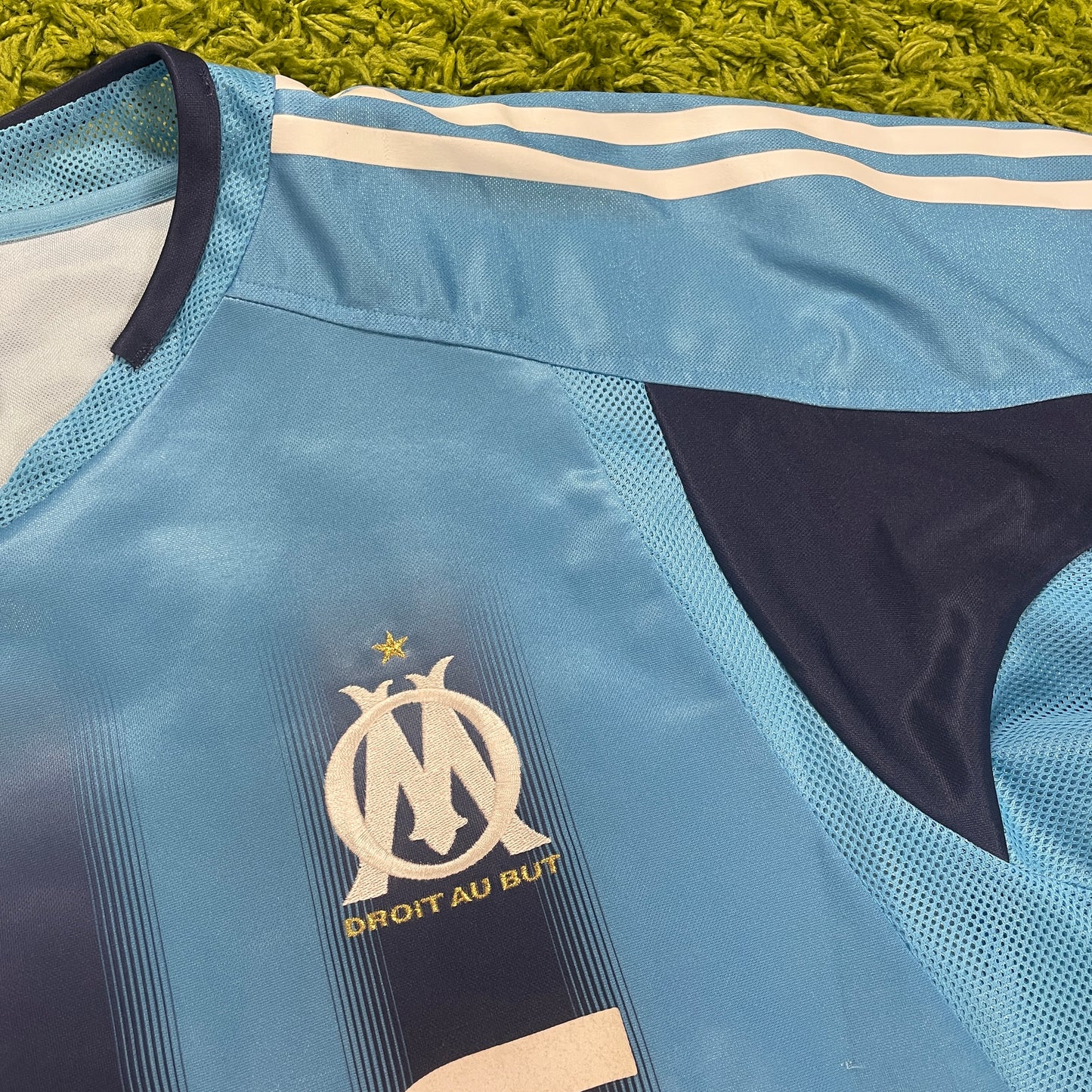 Adidas Olympique Marseille Trikot blau Größe XL 2004 2005