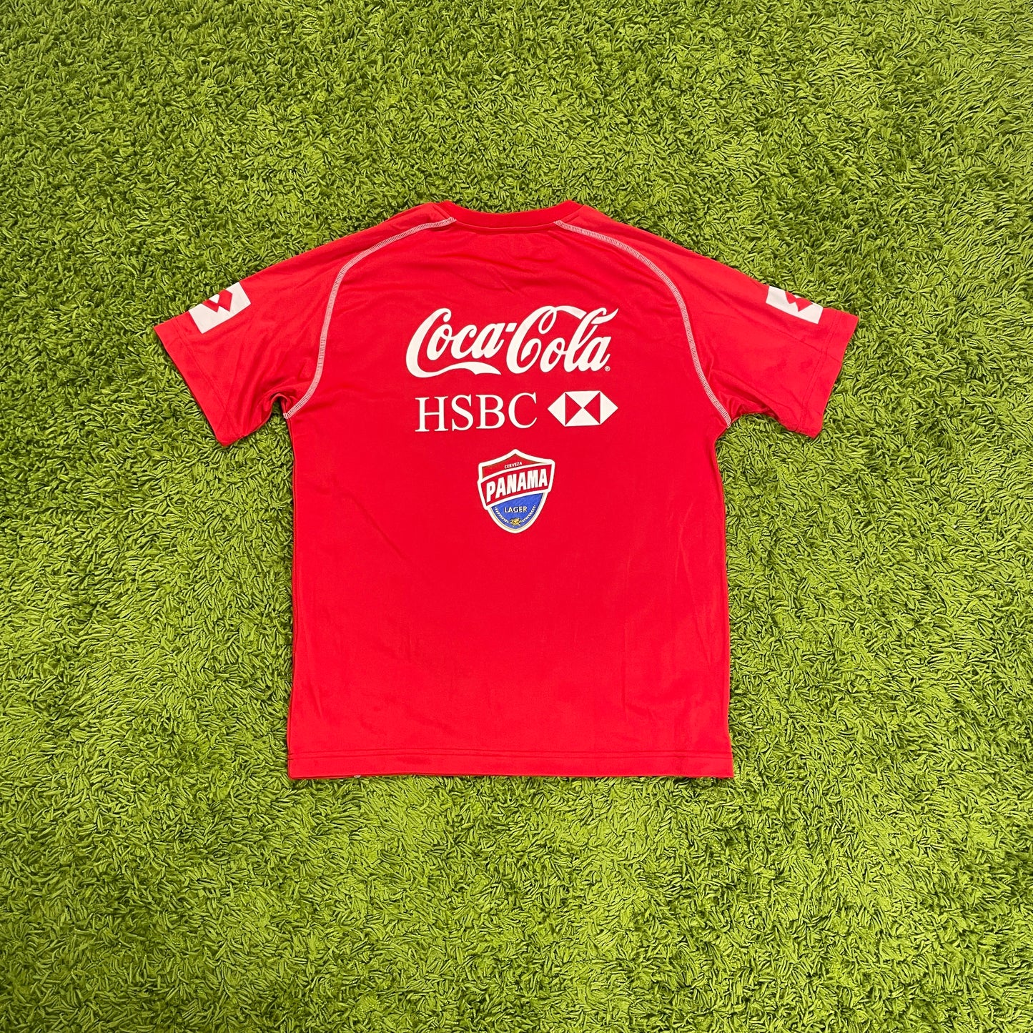 Lotto Panama Trikot rot Größe M