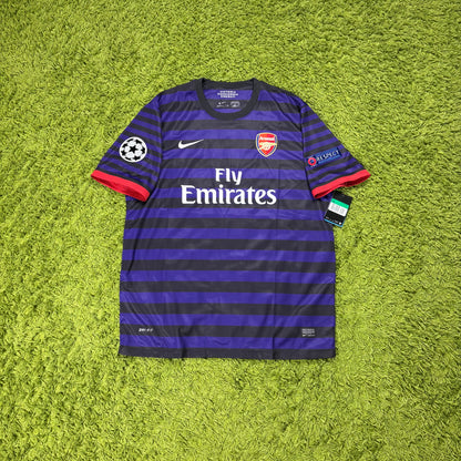 Nike FC Arsenal Podolski Trikot lila Größe XL 2012 2013