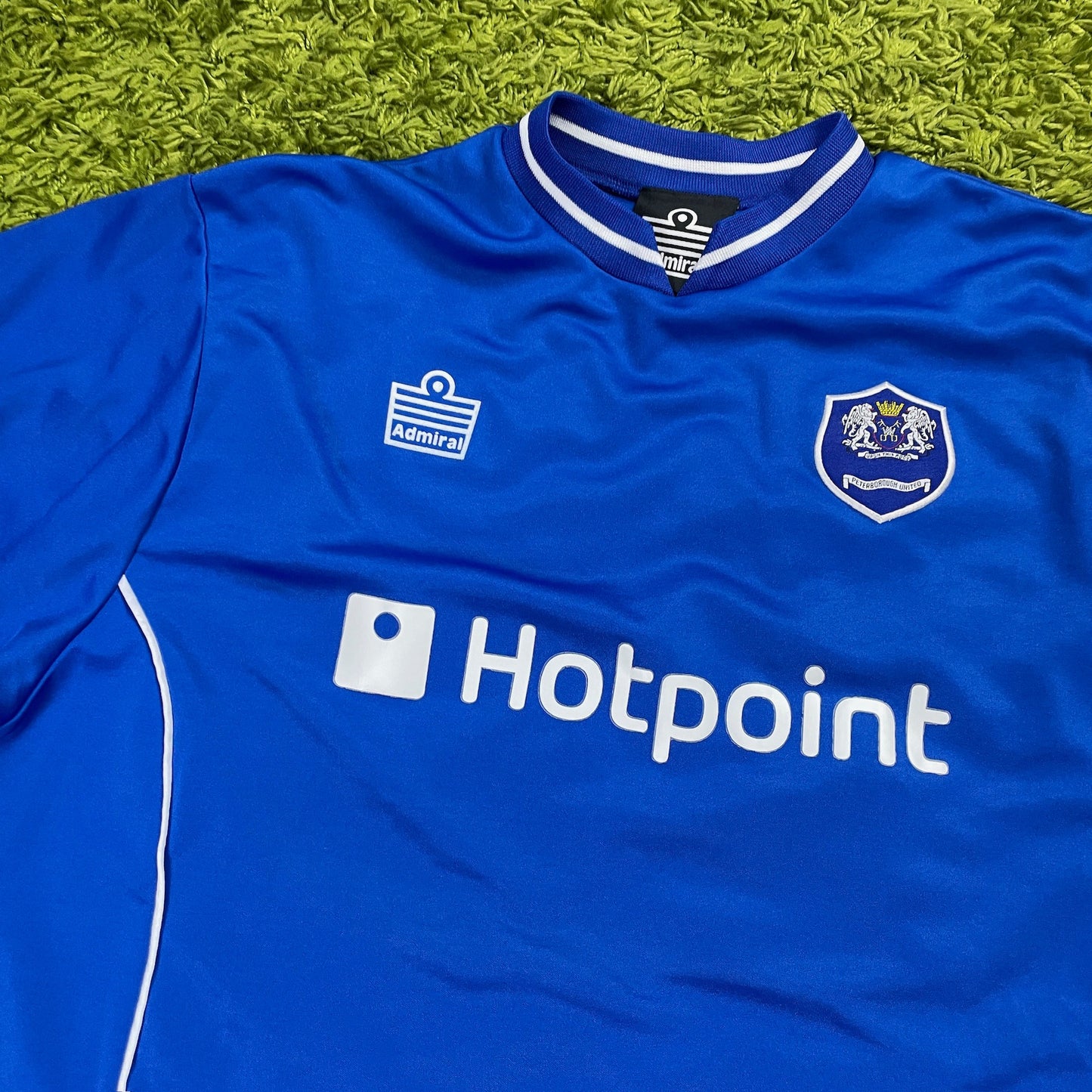 Admiral Peterborough United Trikot blau Größe XL 2005 2006