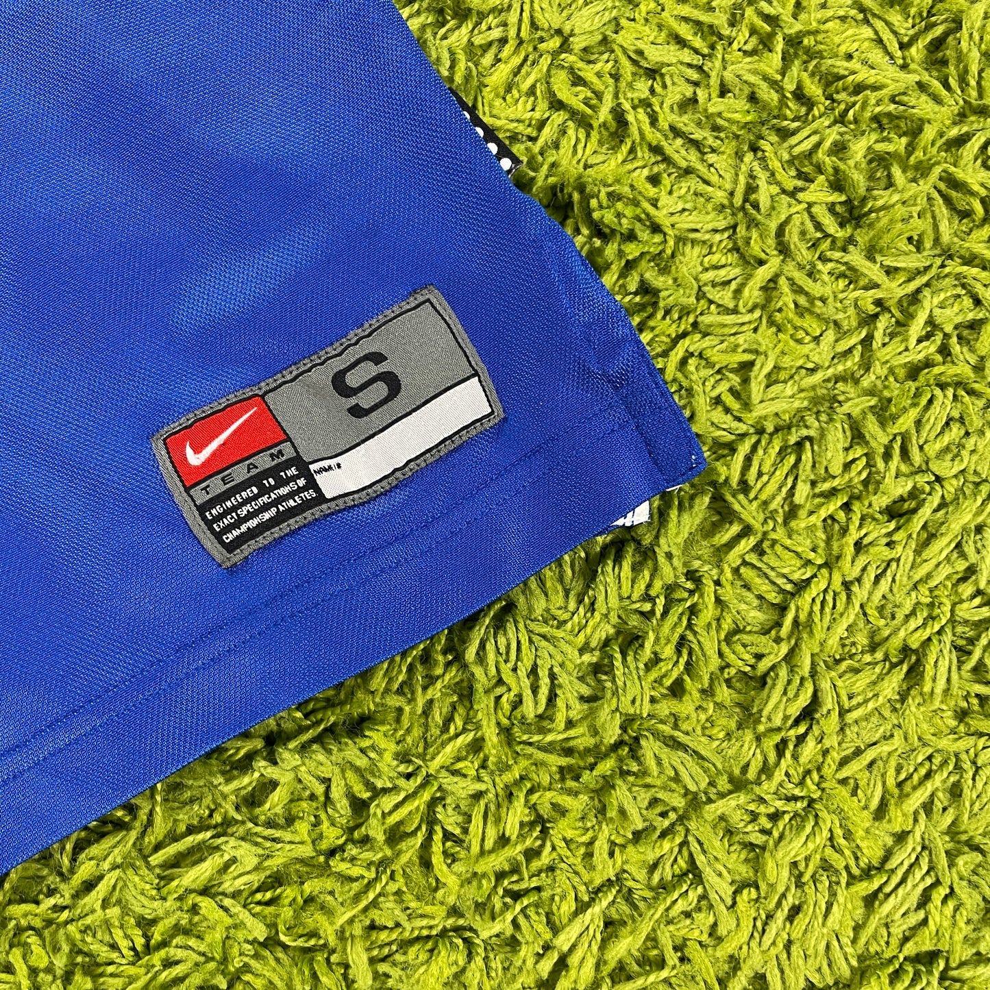 Nike Brasilien Trikot blau Größe S 1998