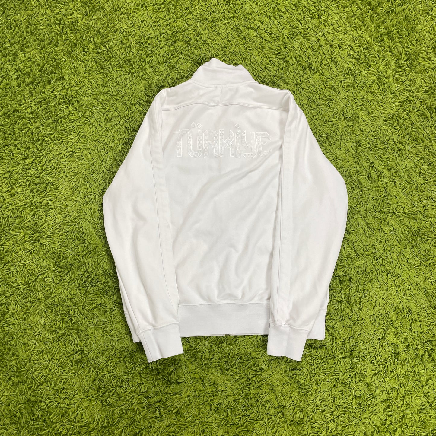 Nike Türkei Trainingsjacke weiß Größe XL