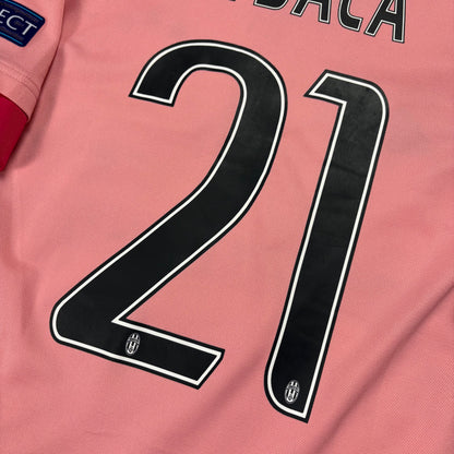 Adidas Juventus Turin Dybala Trikot rosa Größe M 2015 2016