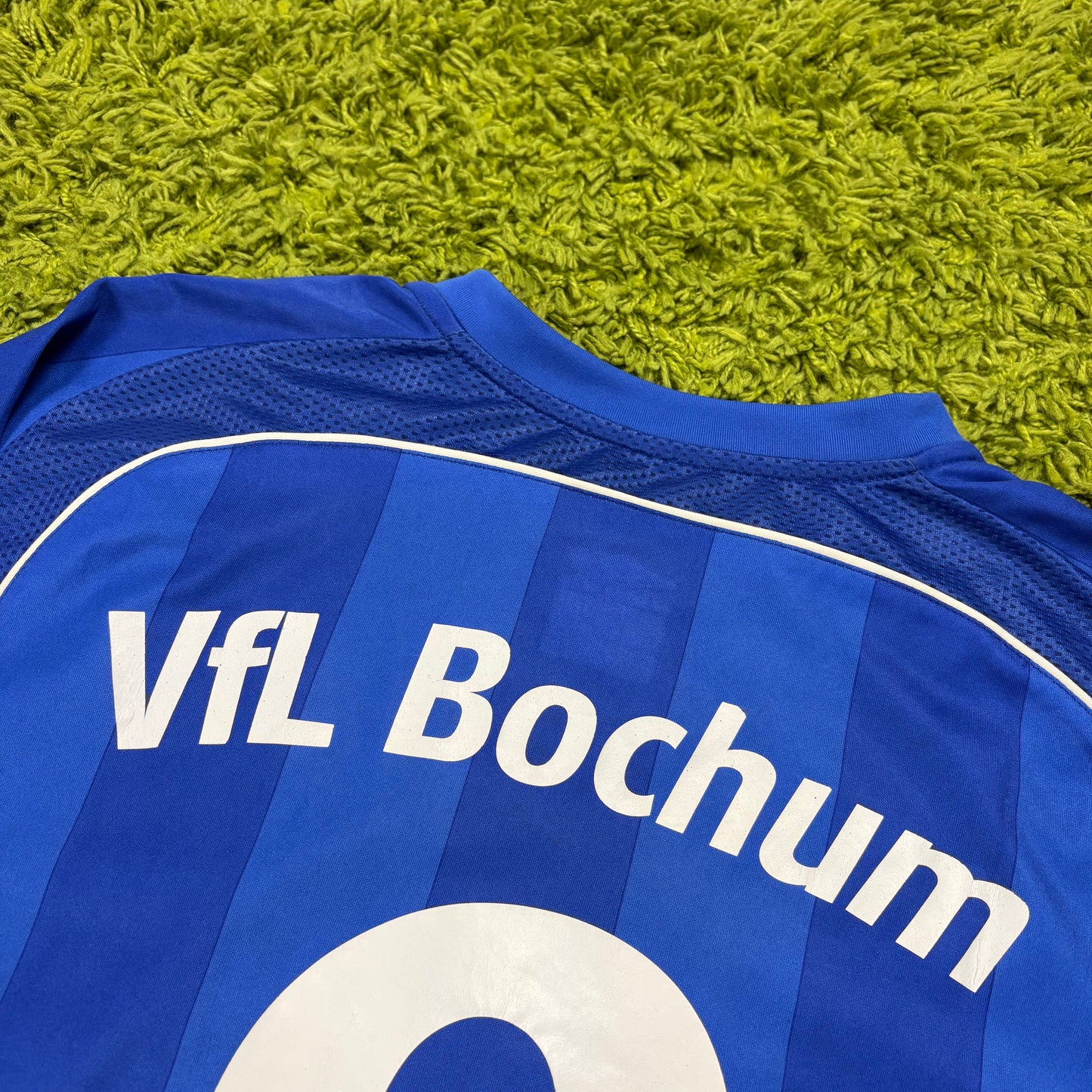 Umbro VFL Bochum Sestak Matchworn Trikot Langarm Blau Größe L 2007 2008