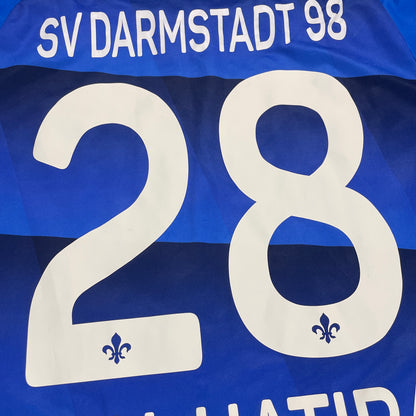 Jako SV Darmstadt Ben Hatira Trikot blau Größe L 2016 2017