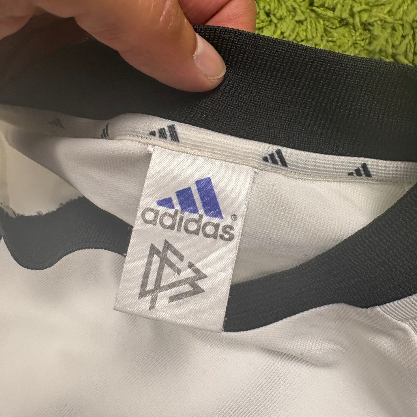 Adidas Deutschland DFB Asamoah Trikot Weiß Größe M 2002