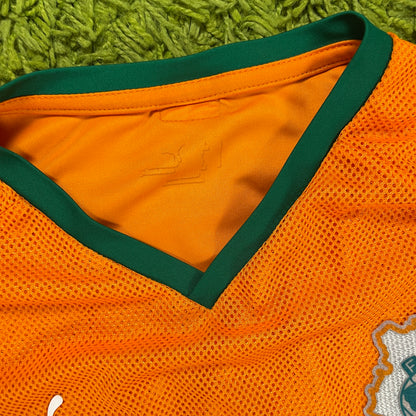 Puma Elfenbeinküste Trikot orange Größe L 2008