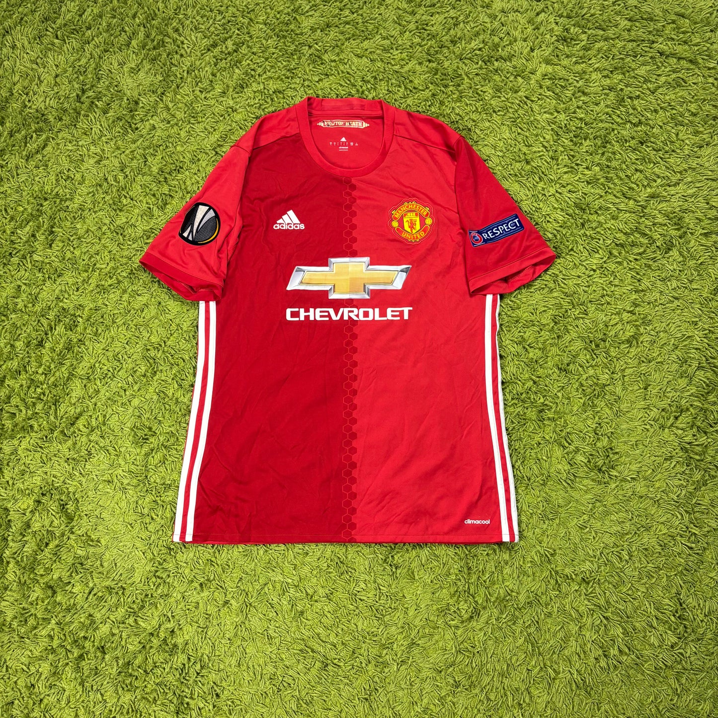 Adidas Manchester United Ibrahimovic Trikot rot Größe L 2016 2017