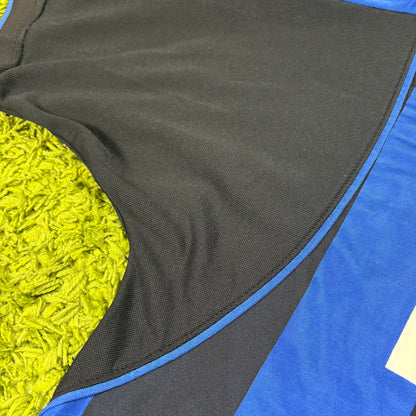 Nike Inter Mailand Milan Zamorano Trikot blau schwarz Größe L 2000 2001