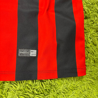 Nike Eintracht Frankfurt Trikot rot schwarz Größe XL 2014 2015
