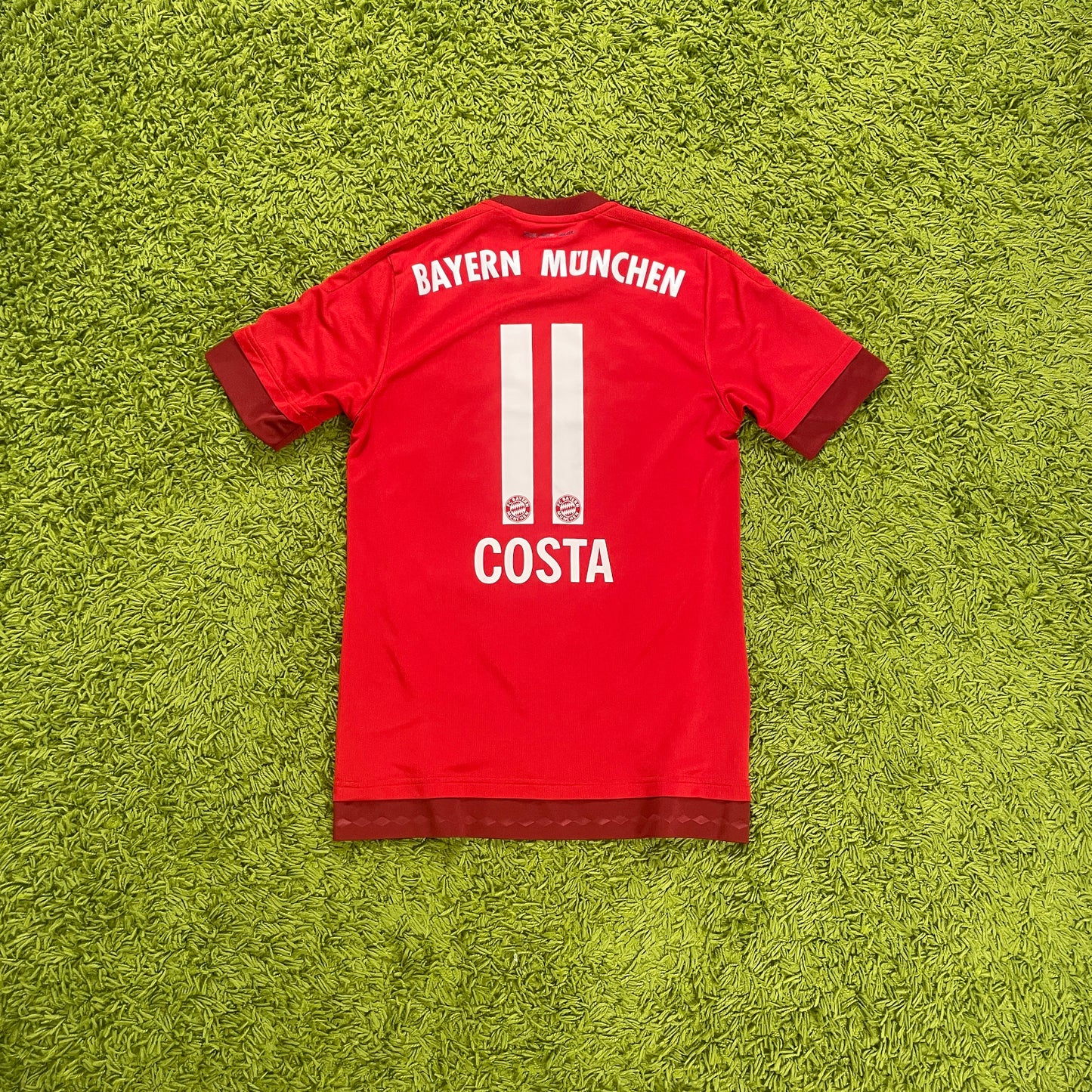 Adidas FC Bayern München Costa Trikot rot Größe S 2014 2015