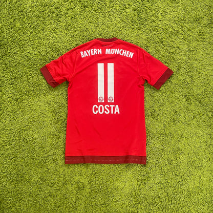 Adidas FC Bayern München Costa Trikot rot Größe S 2014 2015