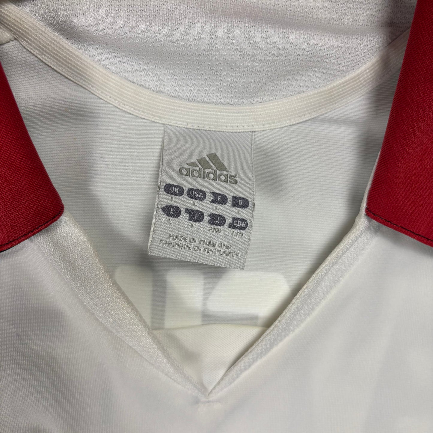Adidas AC Mailand Milan Shevchenko Trikot Weiß Größe L 2005 2006