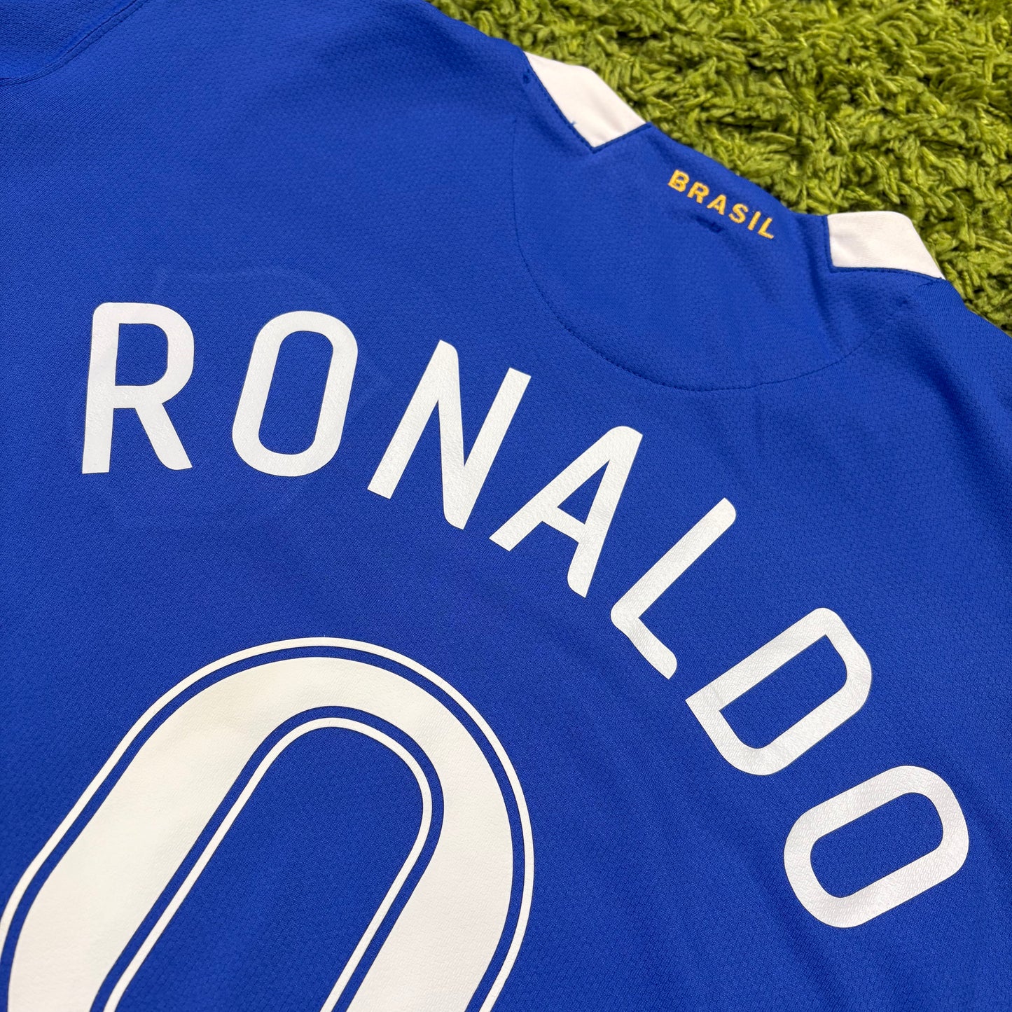 Nike Brasilien Ronaldo R9 Trikot blau Größe L 2006 2008 NEU MIT ETIKETT