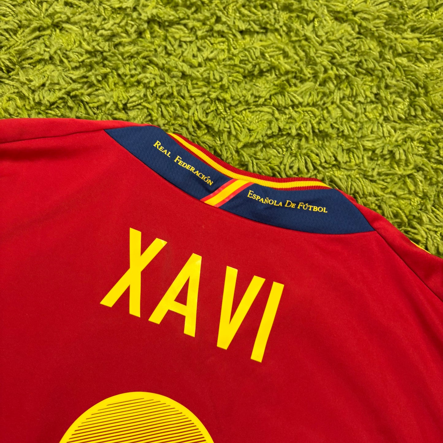 Adidas Spanien Xavi Trikot rot Größe M 2012