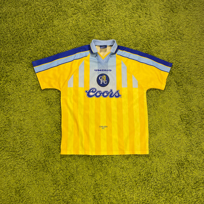 Umbro Chelsea FC Trikot gelb Größe XL 1996 1997